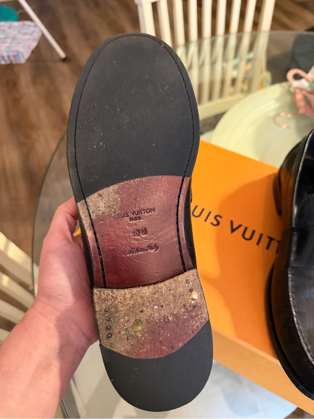 RARE Louis Vuitton INFINI Graduation loafers